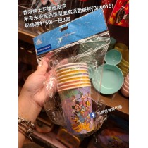 香港迪士尼樂園限定 米奇米妮 家族造型圖案派對紙杯 (BP0015)